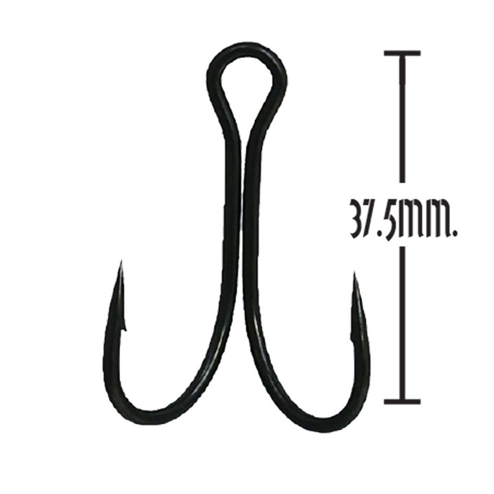 WEEBASS ตาเบ็ด - รุ่น BX DOUBLE HOOK DG36 , 2/0 (1000pcs)