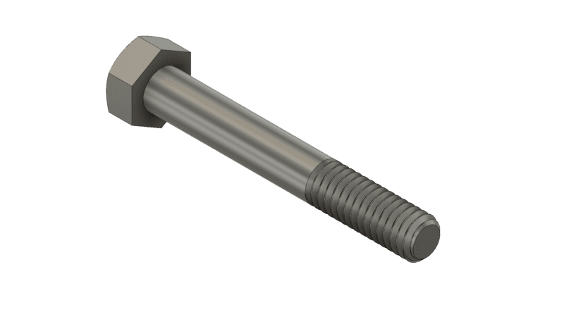 2 1/4" Hex Cap Bolt