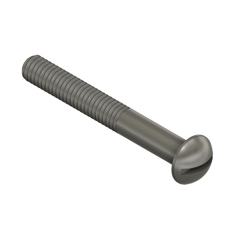 1 1/2" Round Head Bolt