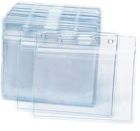 Badge Holder - (horizontal, clear)