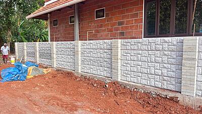 MHANDE, BOUNDARY WALL, 1.5M
