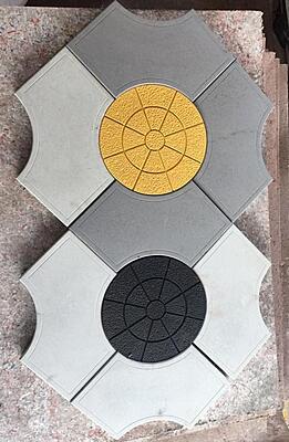 Alfa chequered tiles