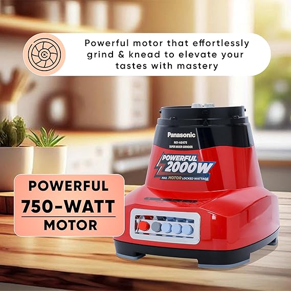 Panasonic MONSTER AE475 750 Juicer Mixer Grinder (4 Jars)