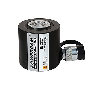 POWERRAM Hydraulic Low Height Single Acting Spring Return Cylinder, NSCS Series