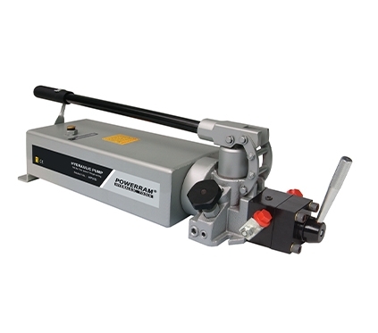 POWERRAM Hydraulic Hand Pumps, Single And Double Acting, HP35 & HP50 & HP80-Series