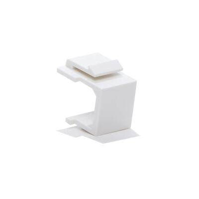 Keystone Wall Plate Blank Insert - White