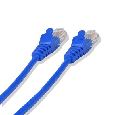 1Ft Cat5e 24 Awg Patch Cable Blue 1Ft Cat5e 24 Awg Patch Cable Blue