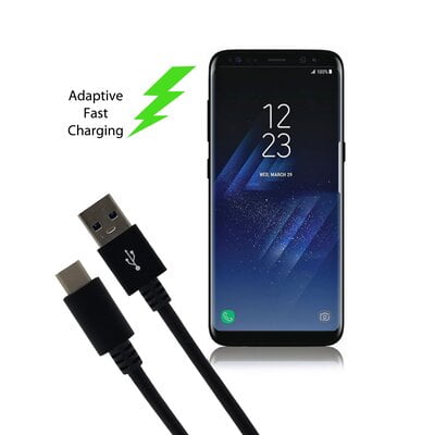 6Ft Usb C Plug - Usb 2.0 A Plug High Speed 480Mbps - Black 6Ft Usb C Plug - Usb 2.0 A Plug High Speed 480Mbps - Black