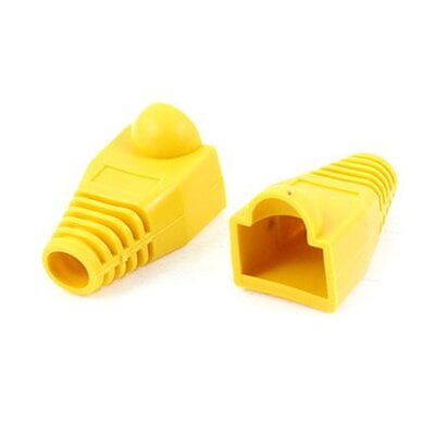 Rj45 Cable Boot Yellow Rj45 Cable Boot Yellow
