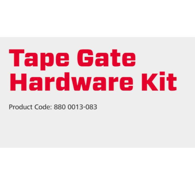 Speedrite Tape Gate Hardware Kit