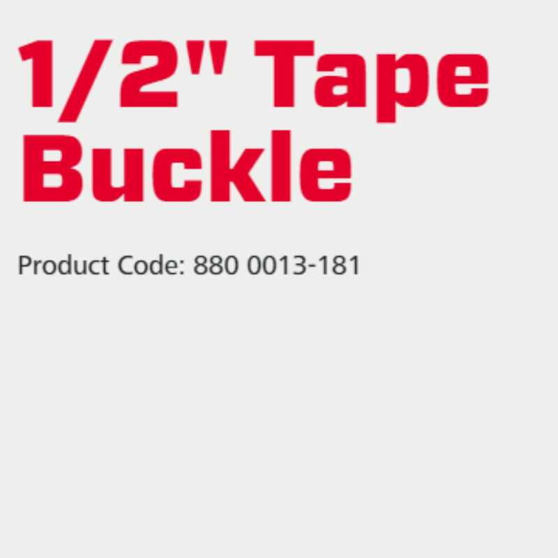 Speedrite 1/2" Tape Buckle Product - 5 Pcs