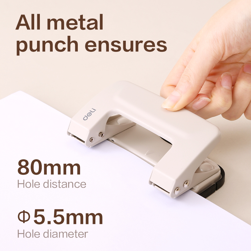 DELI EM15 METAL SMALL PUNCH 15 SHEETS