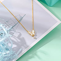 Pearl Butterfly Necklace