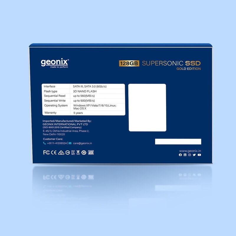 Geonix Ssd 128gb Sata Geonix Ssd 128gb Sata