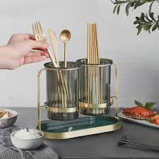 2IN1 ACRYLIC CUTLERY DRAINER