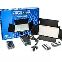 PRO LED 600 PHOTO AND VIDEO LED LIGHT KIT WITH TRIPOD STAND