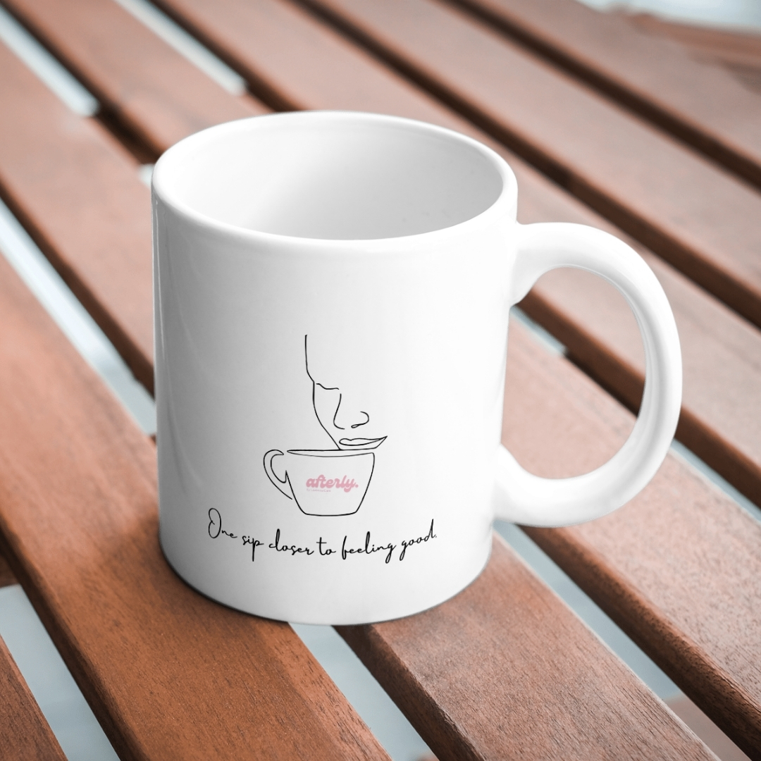 AFTERLY Mug – One Sip Closer to Feeling Good AFTERLY Mug – One Sip Closer to Feeling Good