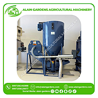 VERTICAL MIXER + CRUSHER + CONVEYR+ CONTROL BOX