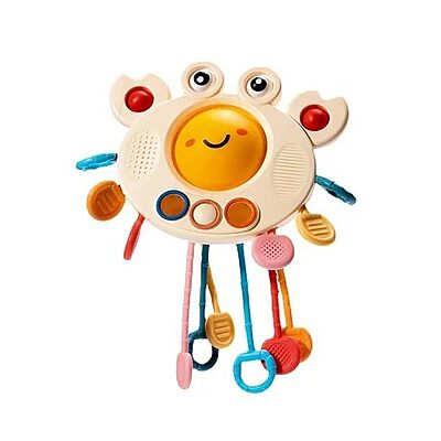Amazkart Baby Pull String Teething Toy