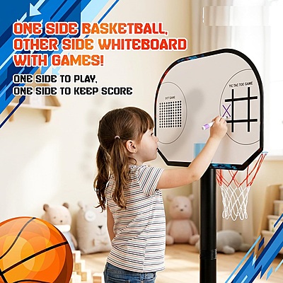 Amazkart 3-in-1 Basketball Play Set for Kids