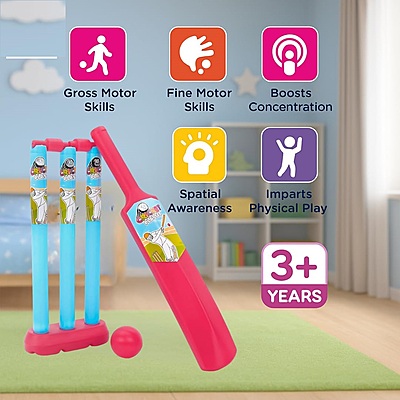 Amazkart Junior Cricket Set for Kids