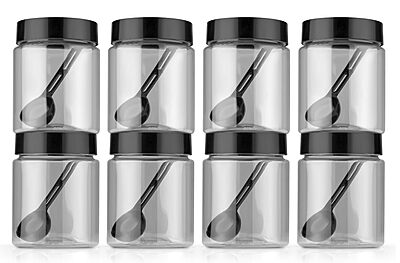 Amazkart Airtight Kitchen Storage Containers Set of 8 (250 ML Each) Amazkart Airtight Kitchen Storage Containers Set of 8 (250 ML Each)