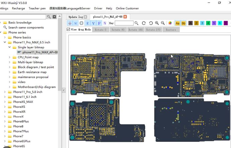 Licencia WUXINJI Apple  Esquematicos
