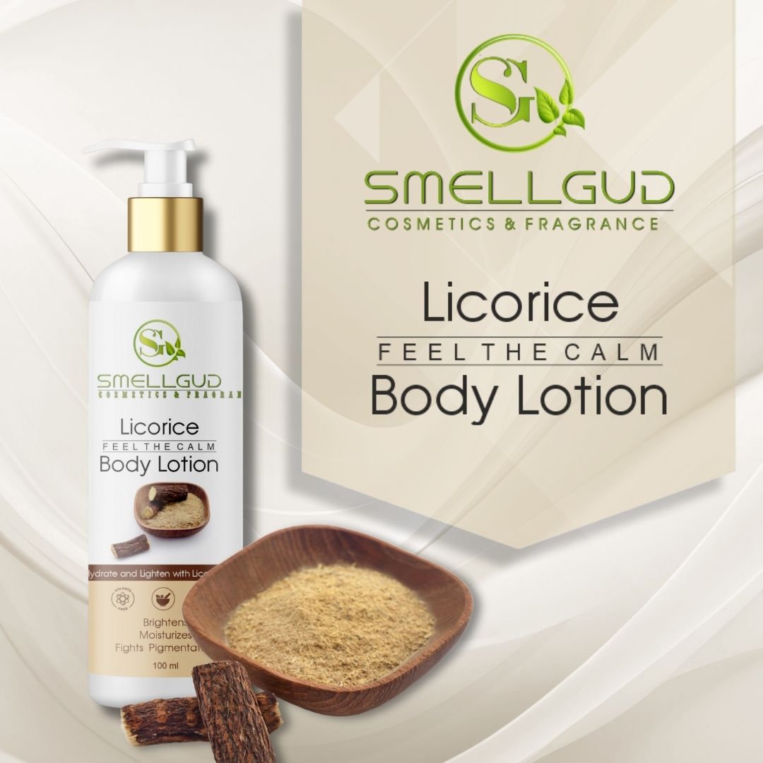 All Season Body Lotion | With Vitamin Enriched & Goodness of Licorice|Certified palm oil free, Vegan & Chemical free| (Pack of 1x100 ML)