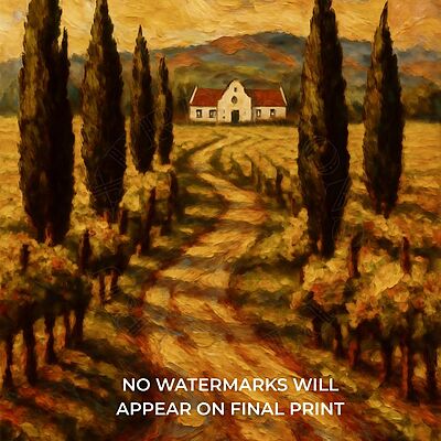 Cape Dutch Farmhouse Klein Karoo Canvas Print | UNFRAMED PRINT Cape Dutch Farmhouse Klein Karoo Canvas Print | UNFRAMED PRINT