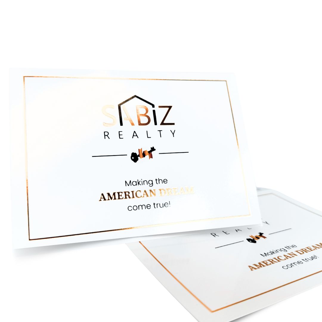 Thank You Card – Elegant Real Estate Edition