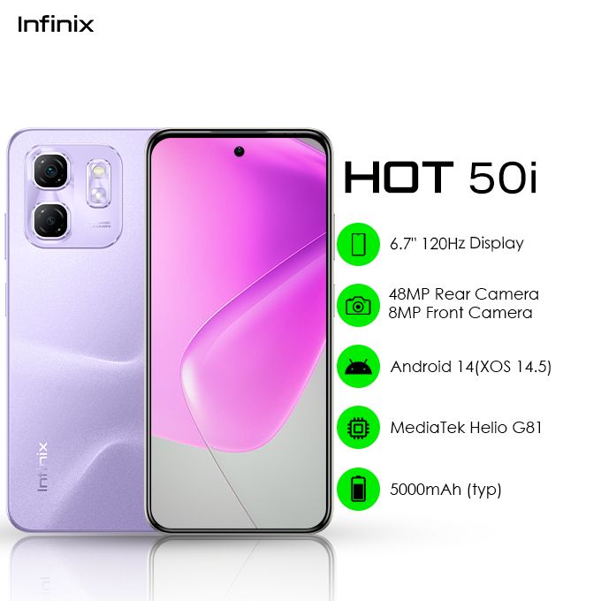 Infinix Hot 50i 6.78