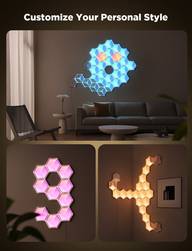 Govee Glide Hexagon Light Panels Ultra 7Pack