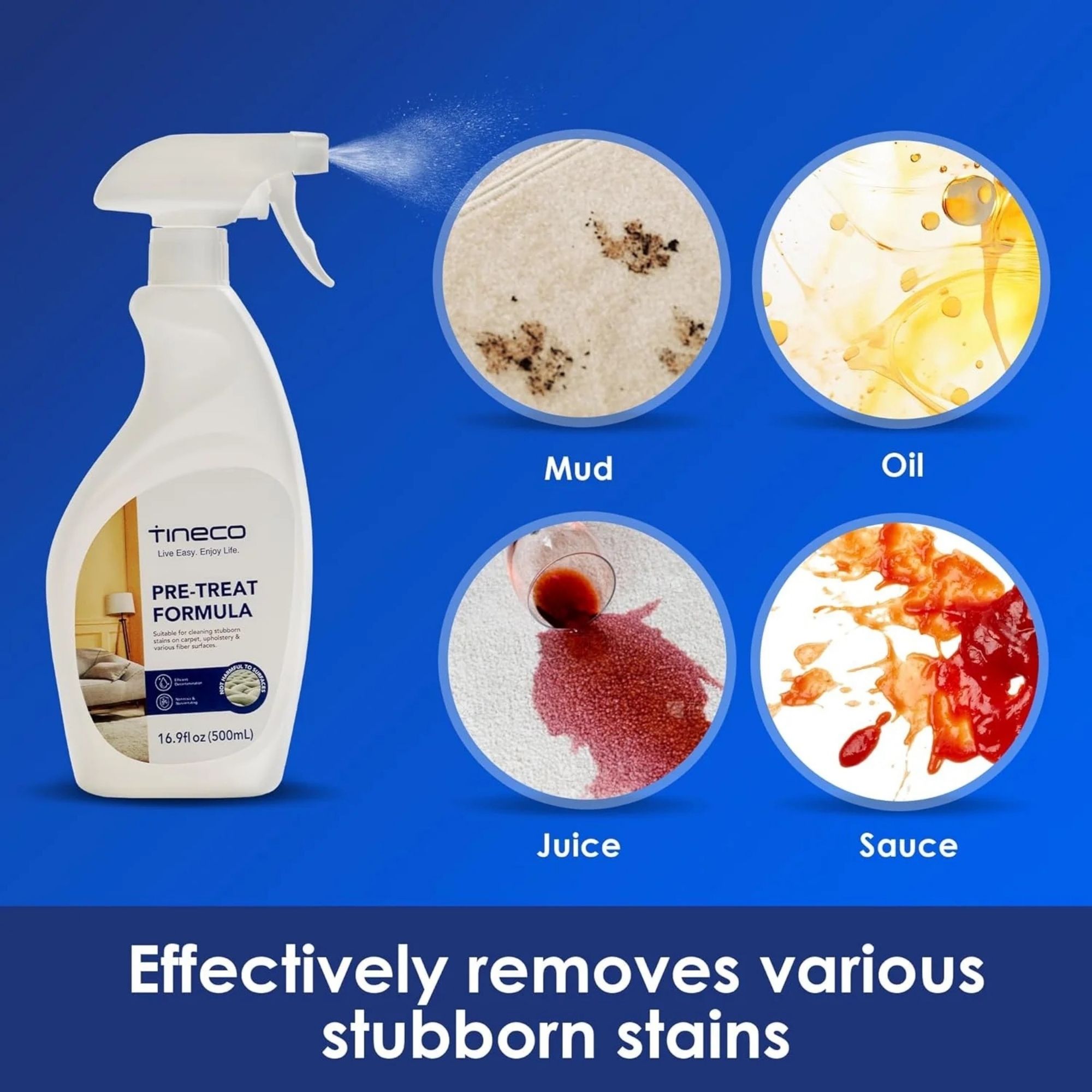 Tineco iCarpet Spot Pre-treat Solution (480ml)
