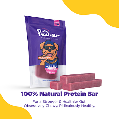 Yak Cheese Chew - Strawberry - L (3 Pcs)