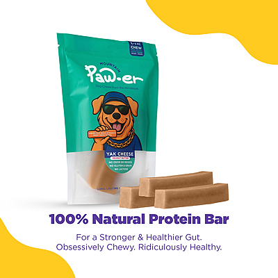 Yak Cheese Chew Peanut Butter - L (30 Pcs)