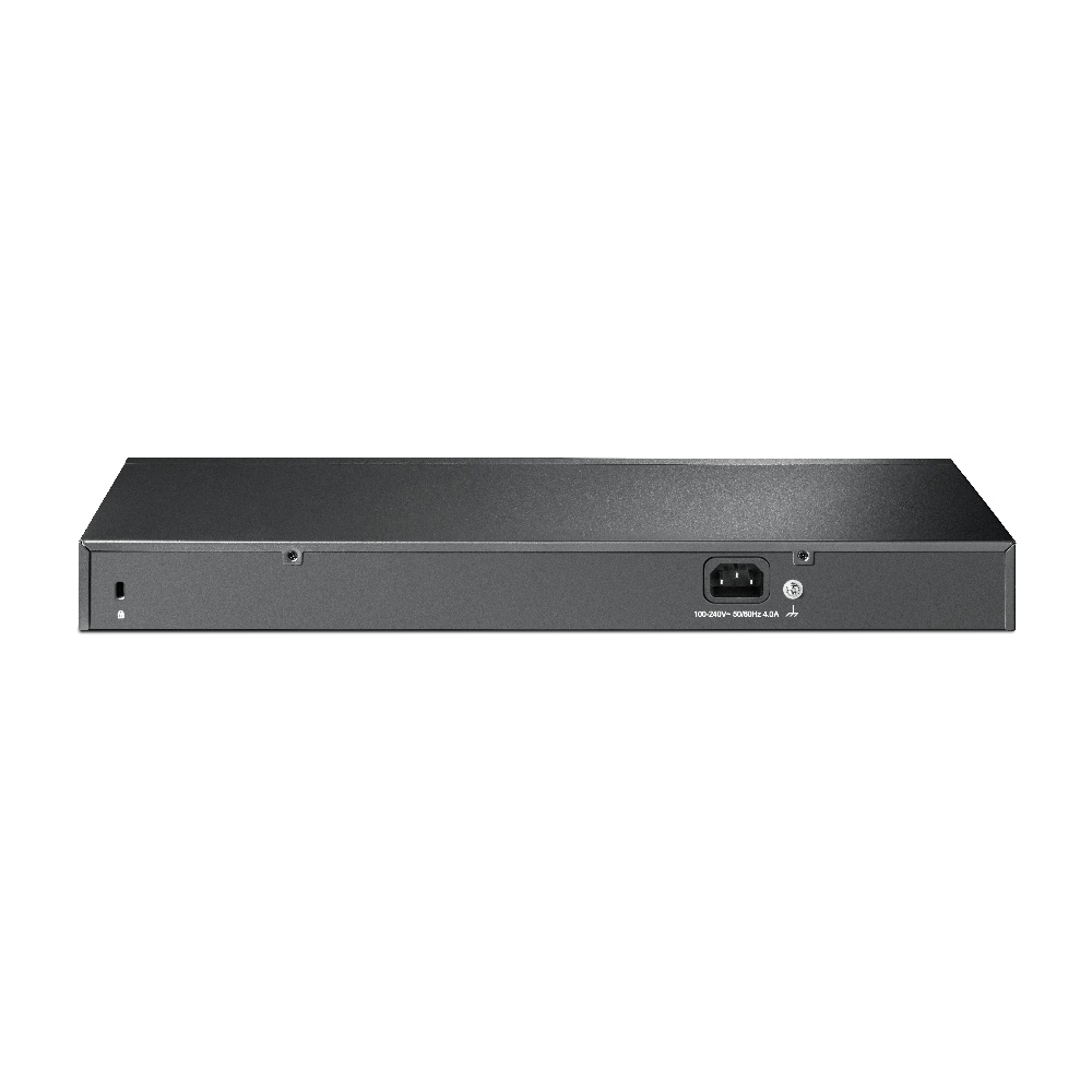 TP-Link 16-Port 10/100 Mbps + 2-Port Gigabit Rackmount Switch with 16-Port PoE+16-Port 10/100 Mbps + 2-Port Gigabit Rackmount Switch with 16-Port PoE+