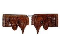 Bodhil Wooden Wall Bracket Pair - 9 inches Bodhil Wooden Wall Bracket Pair - 9 inches