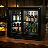 Suitable for Bar and cafe: Blue Star Kitchen Refrigerator-Backbar Chiller 2 Door Suitable for Bar and cafe: Blue Star Kitchen Refrigerator-Backbar Chiller 2 Door