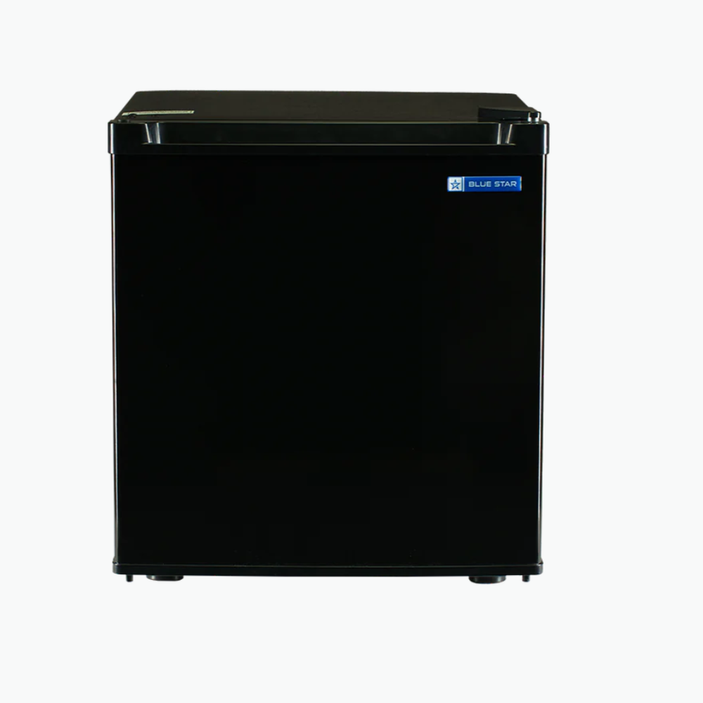 Blue Star 47 Litre Mini Bar Refrigerator MR60-GB, front view. Blue Star 47 Litre Mini Bar Refrigerator MR60-GB, front view.
