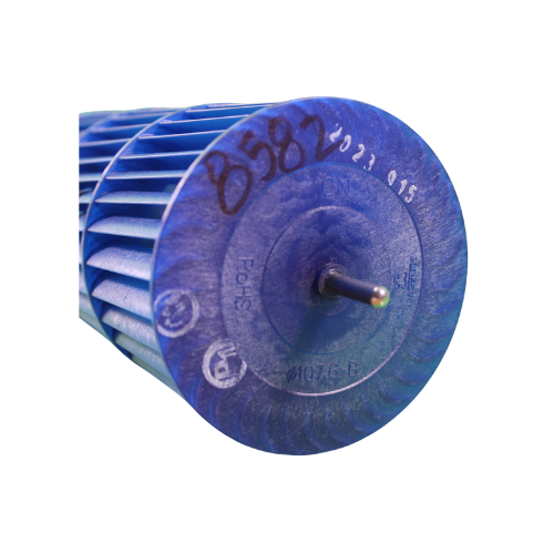 Turbina Evaporador, 220V, Modelo JUZ6.395.10028-1, V32 Largo 70.3 cm x Ancho 10.5 cm