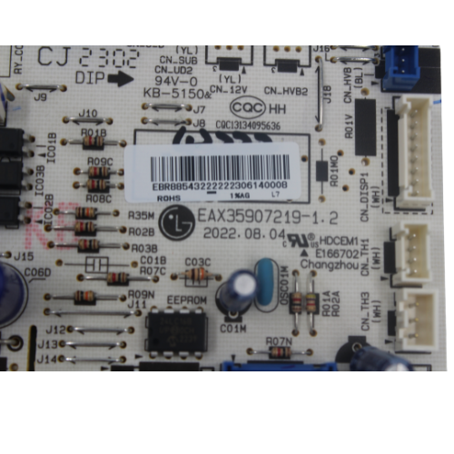 Tarjeta Electronica de Unidad Interior Original para Aire Acondicionado LG Inverter - EBR88543222
