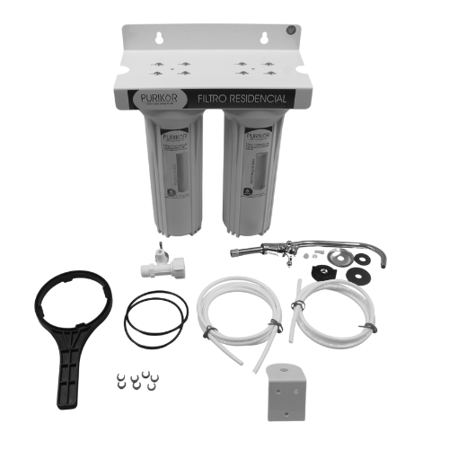 Filtro Purificador De Agua Sedimentos Y Carbon Activado - Pkf-2