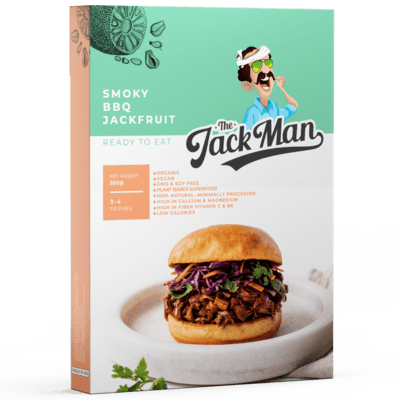 The Jack Man Smoky BBQ Jackfruit 350 grams The Jack Man Smoky BBQ Jackfruit 350 grams