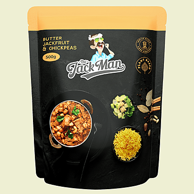 The Jack Man Butter Jackfruit and Chickpeas 500g The Jack Man Butter Jackfruit and Chickpeas 500g