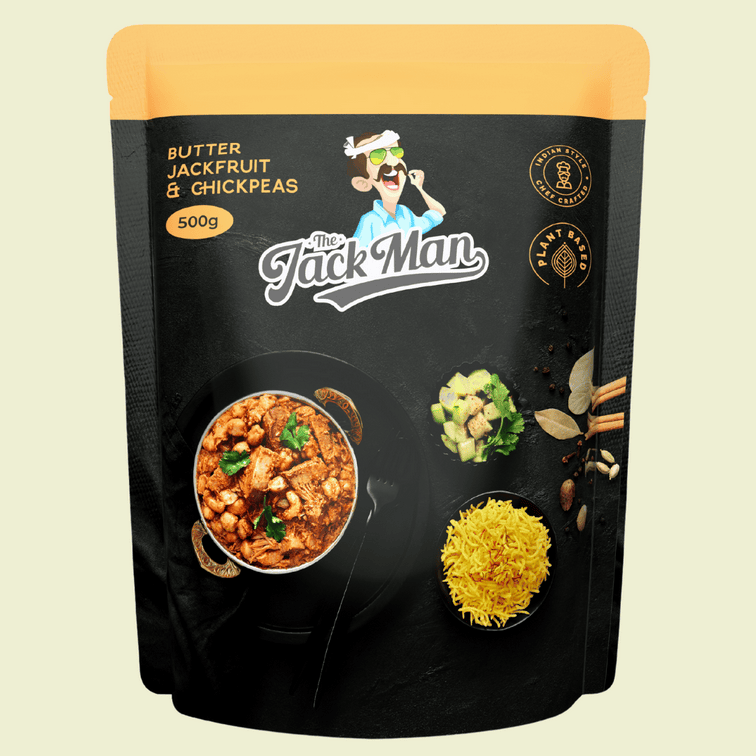 The Jack Man Butter Jackfruit and Chickpeas 500g The Jack Man Butter Jackfruit and Chickpeas 500g