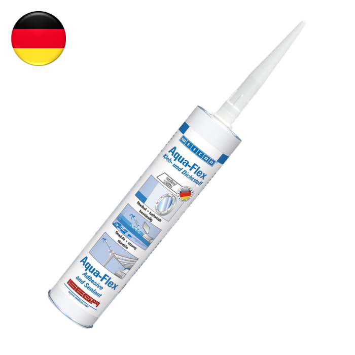 Aqua-Flex Adhesive and Sealant for Wet and Moist Surfaces | 310 ml | Weicon