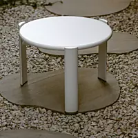 Noa Mini Table | White Texurized | NOM/BLT | Balliu