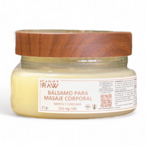 The Canna Raw Bálsamo masaje corporal de hemp