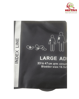 Nibp Cuff Reusable Adult 33-47Cm - Imported Nibp Cuff Reusable Adult 33-47Cm - Imported