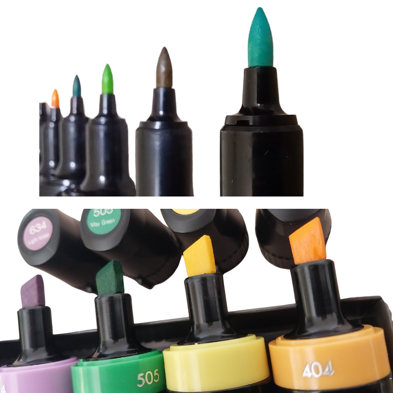 Zig Kurecolor KC1100 Twin Marker Pen Set Natural Colours